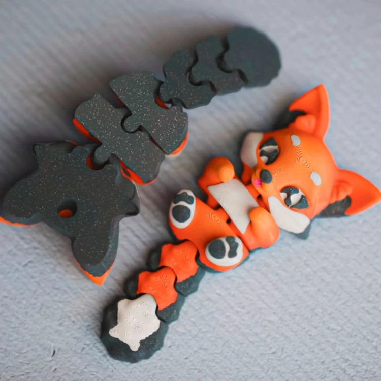 کلید‌آویز Cute Flexi Fox