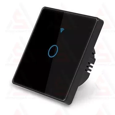 کلید تک پل هوشمند لمسی TUYA مدل RF433MHz+wifi