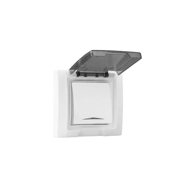 کلید تکپل IP44 توکار