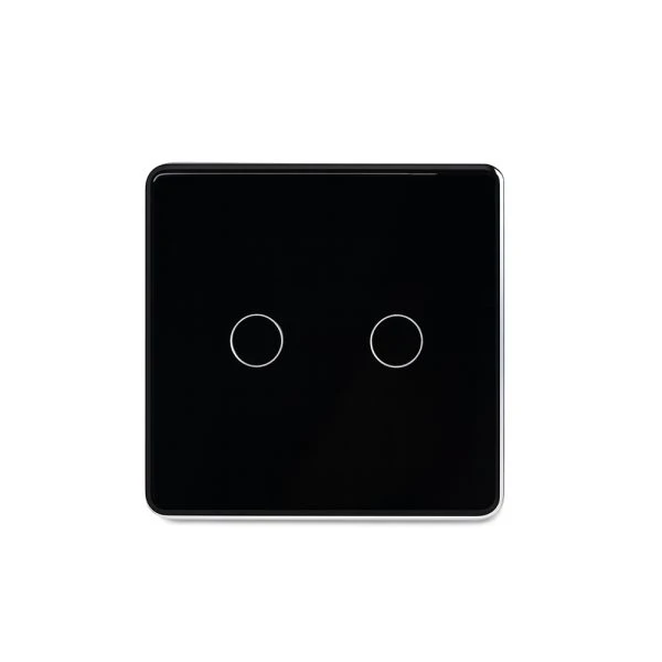 کلید روشنایی و فن هوشمند دو کاناله زیگبی Zigbee 2 gang