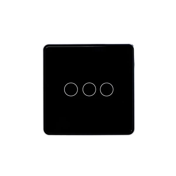 کلید روشنایی و فن هوشمند سه کاناله زیگبی Zigbee 3 gang