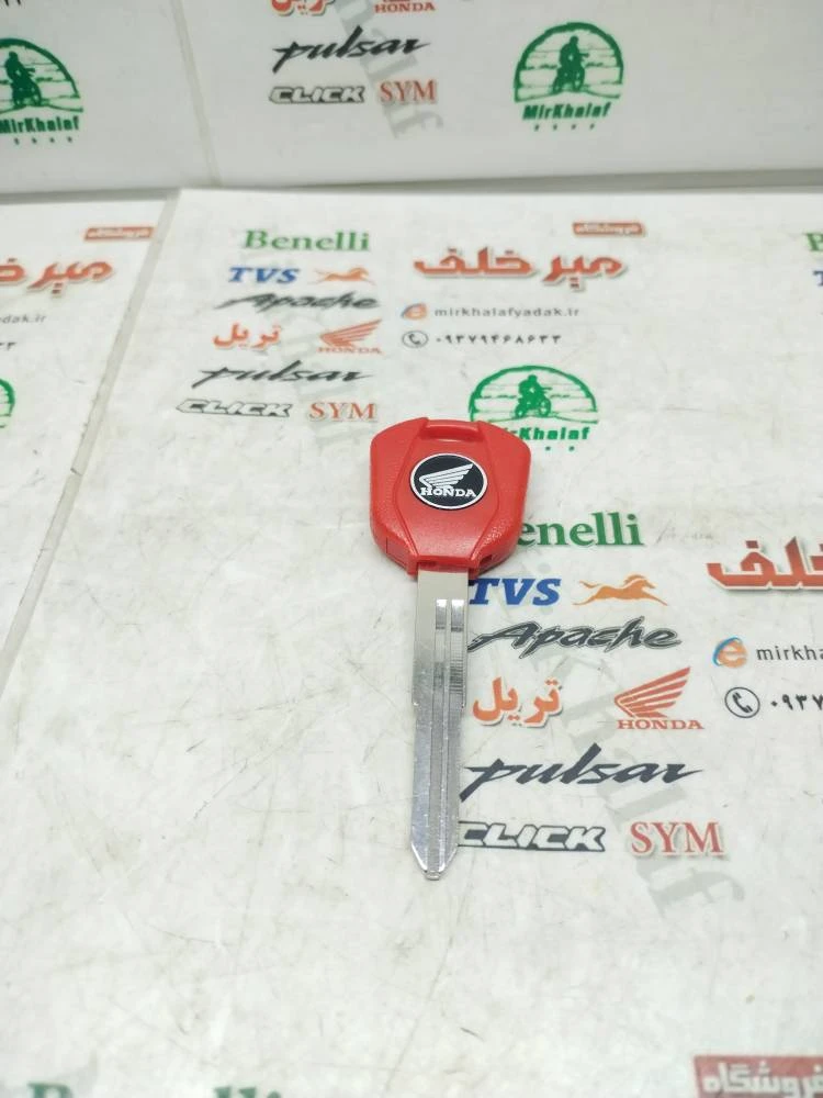 کلید (سوییچ) خام موتور cb 1300 سی بی و cbr جدید قرمز (مدل 2)