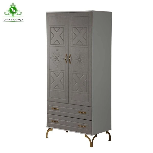 کمد لباس دو درب مدل دلوین
