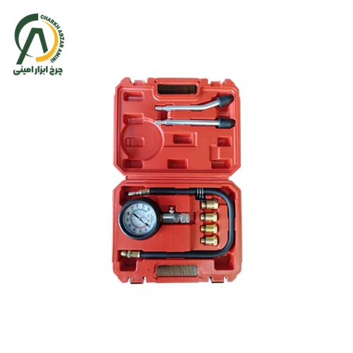 کمپرس سنج موتور با چهار آداپتور 8 پارچه ال کا مدل A1015