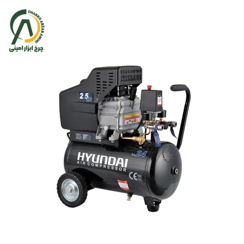 کمپرسور باد 24 لیتری هیوندای مدل AC-2425