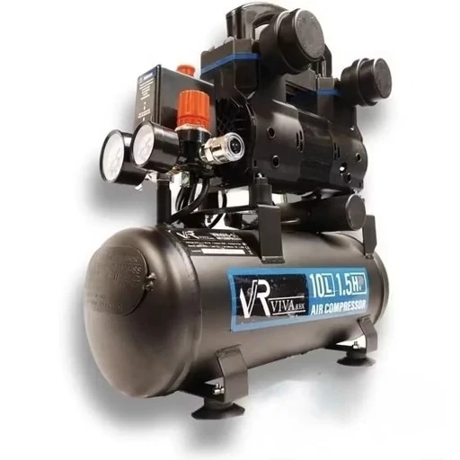 کمپرسور باد ویوارکس مدل VR1015-SS ظرفیت 10 لیتر بدون روغن سایلنت