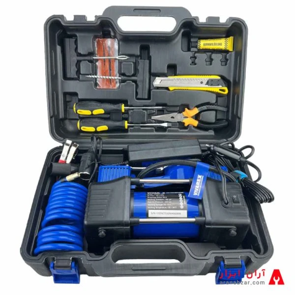 کمپرسور فندکی دو سیلندر ویوارکس مدل VR1207-ACT