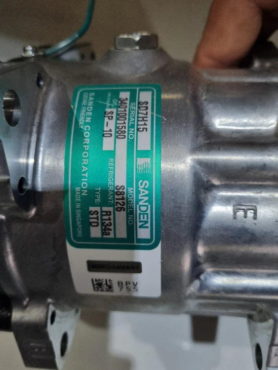 کمپرسور کولر 709 کد 8126 ساندن ۲۴ولت سنگاپور اصلی