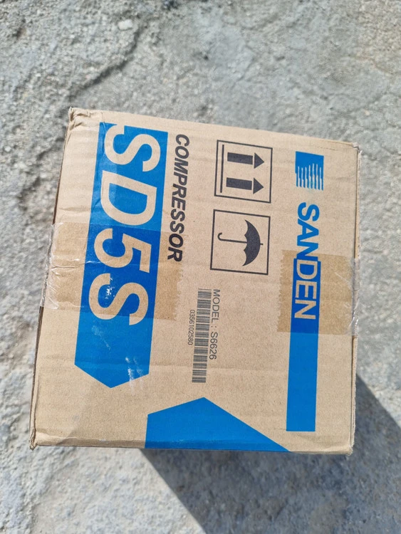کمپرسور ۵۰۸ کد ۶۶۲۶ ساندن 12v سنگاپور اصلی