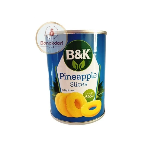 کمپوت آناناس 565 گرمی B&K