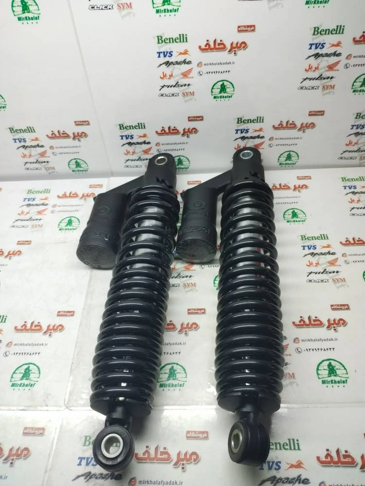 کمک فنر عقب (وسط) موتور پالس 180 200 220 شرکتی مشکی (جفتی)