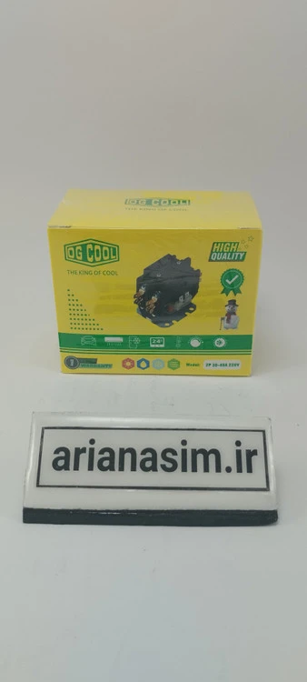کنتاکتور 30 آمپر تک فاز برند OG COOL مدل 2P 30-40