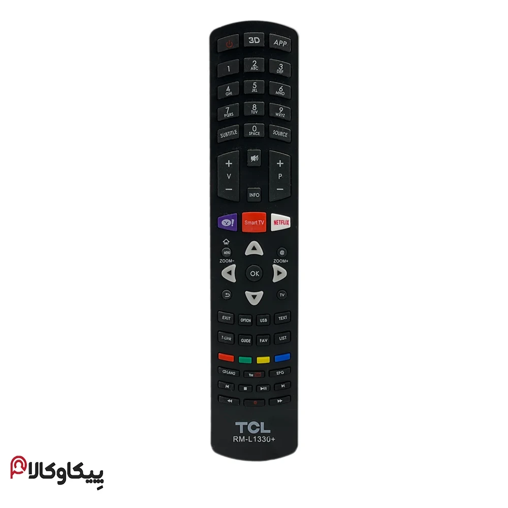 کنترل TCL تی سی ال 1330 LCD اینترنت دار