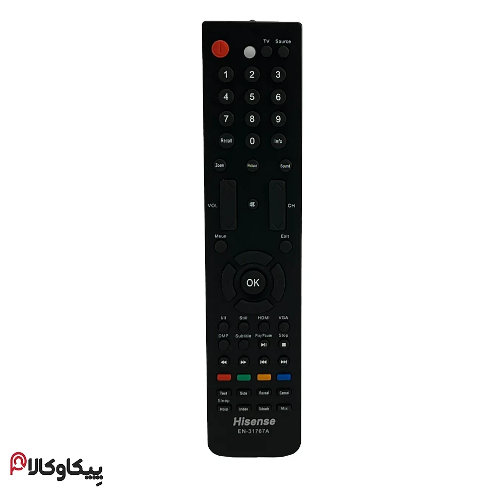 کنترل تلویزیون HISENSE هایسنس 607 LCD بدون کادر