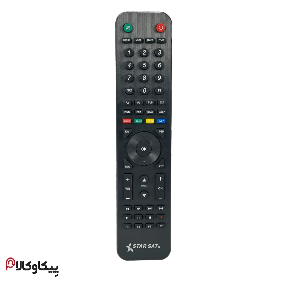 کنترل تلویزیون استارست STARSAT طرح مدیااستار