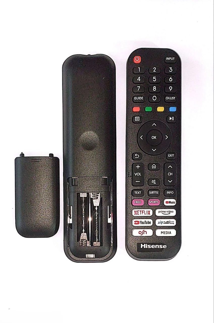 کنترل تلویزیون هايسنس HISENSE بيضي نت دار کوتاه (شاهد)