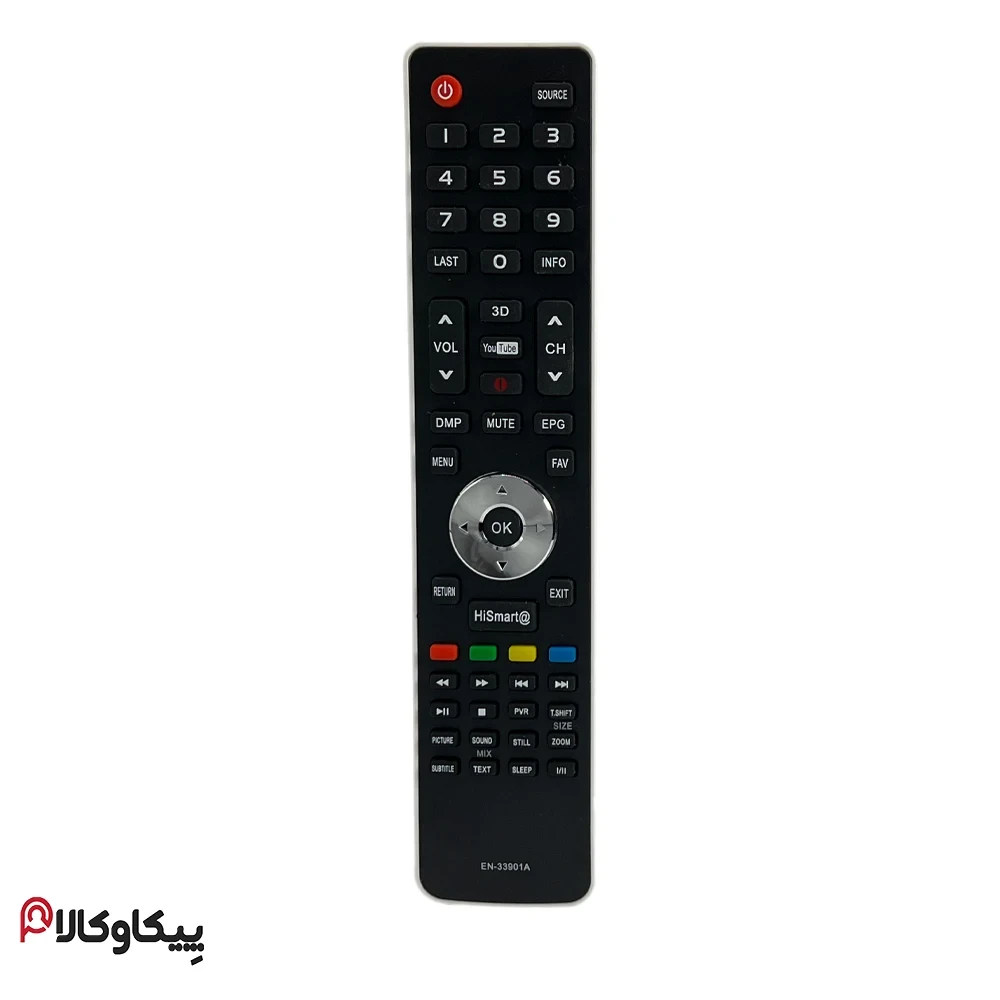 کنترل تلویزیون هایسنس 901 HISENSE پشت سفید