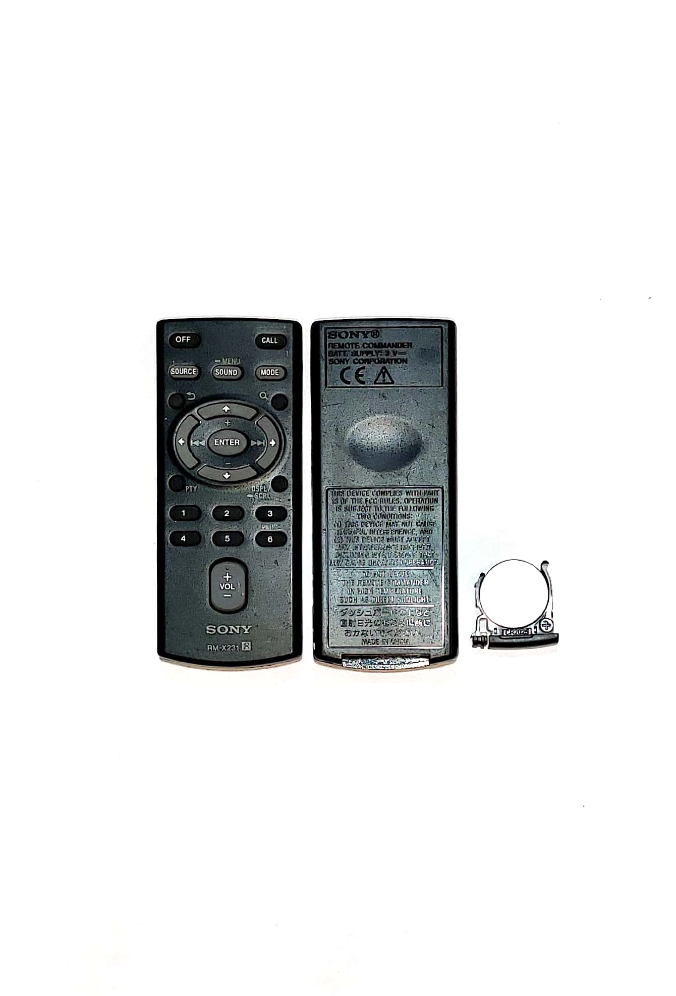 کنترل رادیوپخش اتومبیل سونی SONY