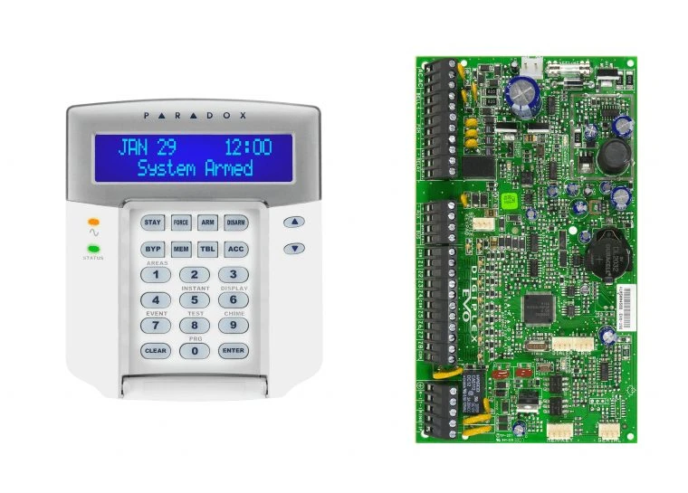 کنترل پنل 192 زون EVO192 به همراه کی پد K641+