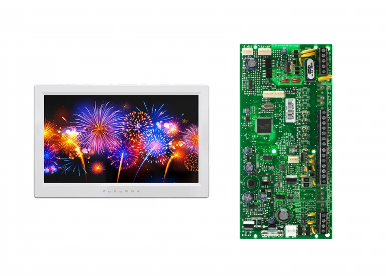 کنترل پنل 5 زون SP5500 به همراه کی پد تاچ اسکرین TM70