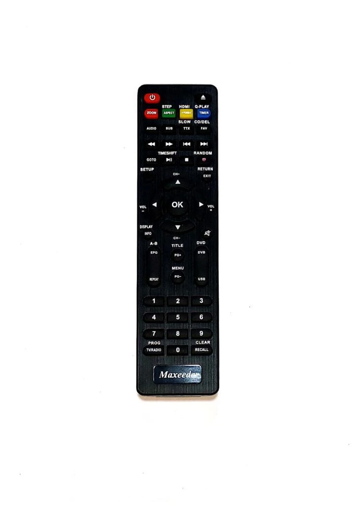 کنترل گیرنده دیجیتال و DVD مکسیدر کمبو MAXEEDER