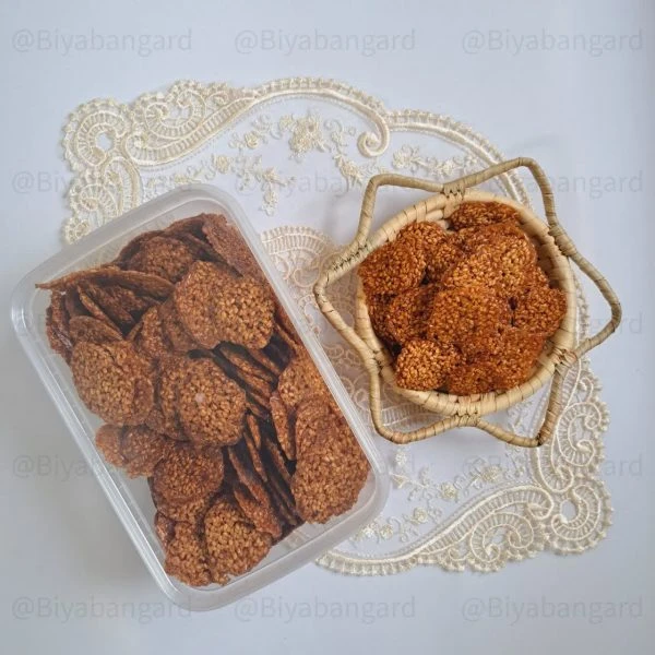 کنجد پولکی ارگانیک ۲۳۰ گرم