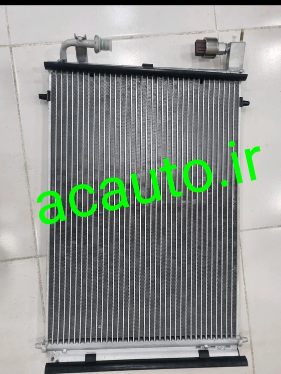 کندانسور کولر پژو ۲۰۶ سابکول دار همراه با سوییچ فشار شرکتی ( سردساز)