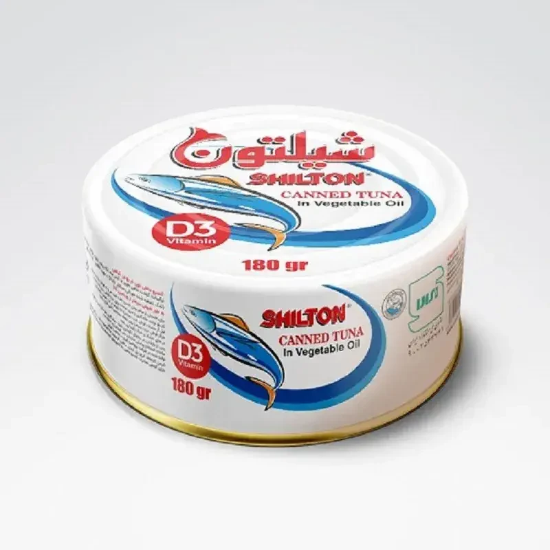 کنسرو ماهی تون در روغن 180 گرم شیلتون