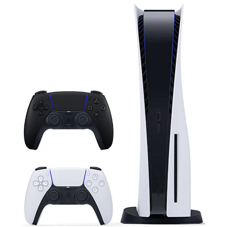 کنسول PlayStation 5 دیسک خور + دوال سنس سیاه