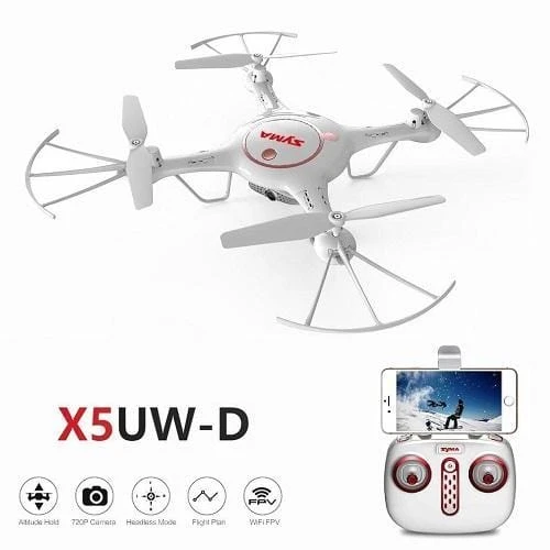 کوادکوپتر و پهپاد Syma X5UW-D با دوربین متحرک