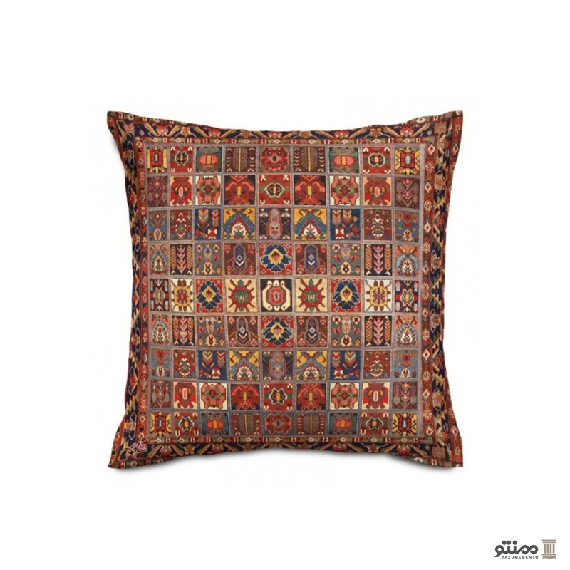 کوسن مخمل مدل خشتی 2 عددی سایز 40*40 سانتی متر