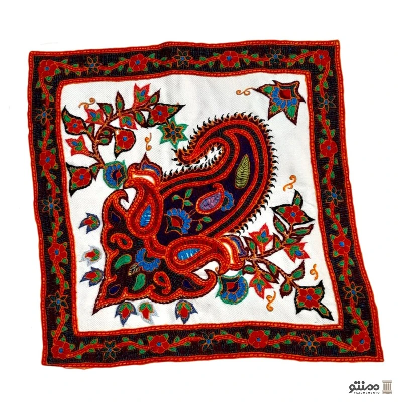 کوسن پته دوزی مدل بازوبند 50*50 سانتی متر