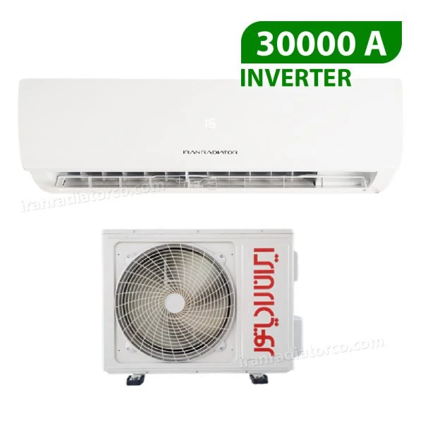 کولرگازی اینورتر ایران رادیاتور 30000 مدلIAC-30CH/XA-I/A