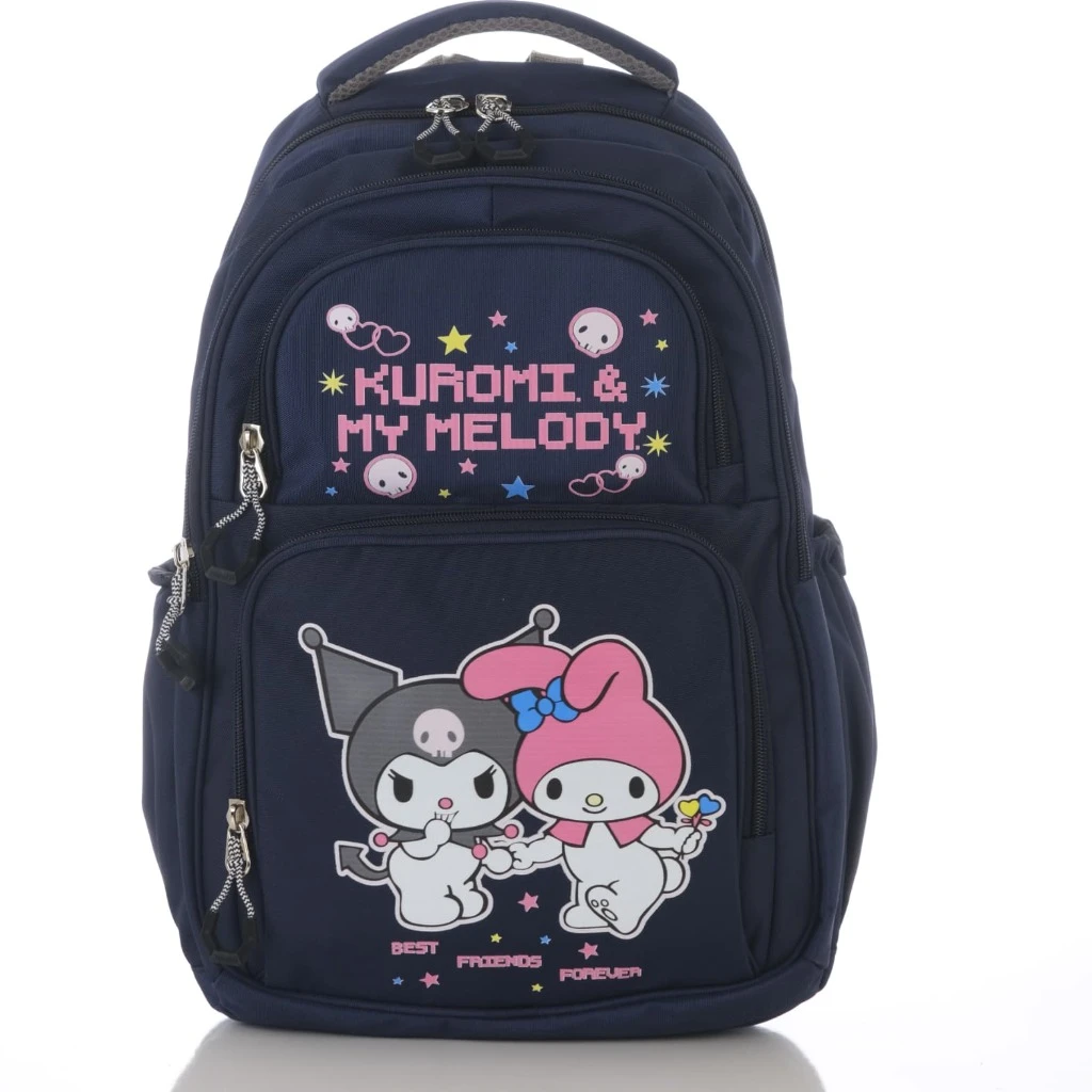کوله پشتی مدرسه مدل Kuromi my melody