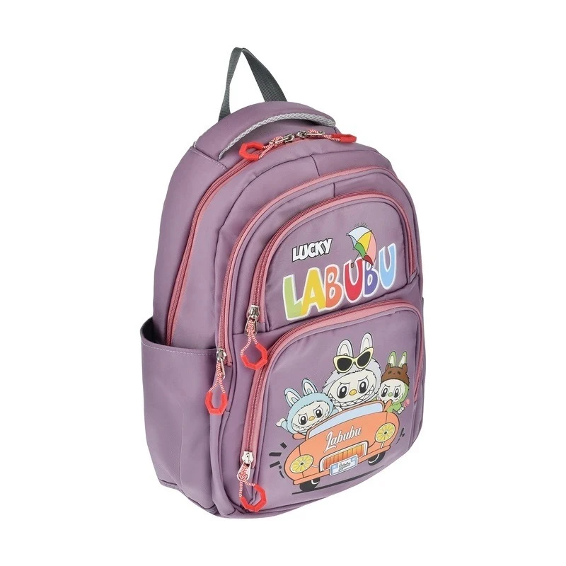 کوله پشتی مدرسه مدل Lucky Labubu