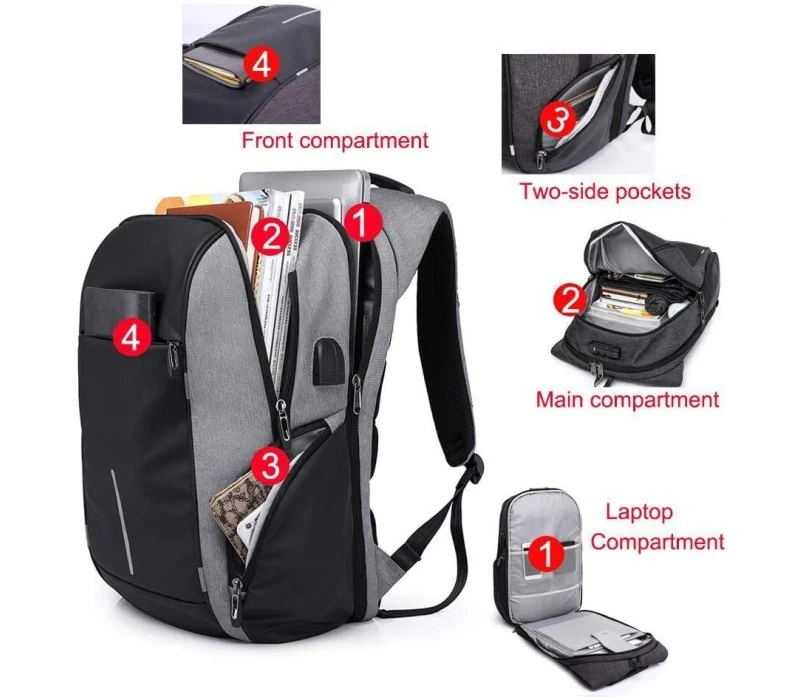 کوله پشتی کاساندان موچیلا 15.6 اینچ Cassandane Mochila