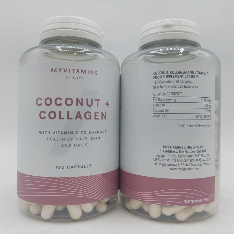 کوکونات کلاژن مای ویتامینز 180 عددی | Myvitamins Coconut Collagen