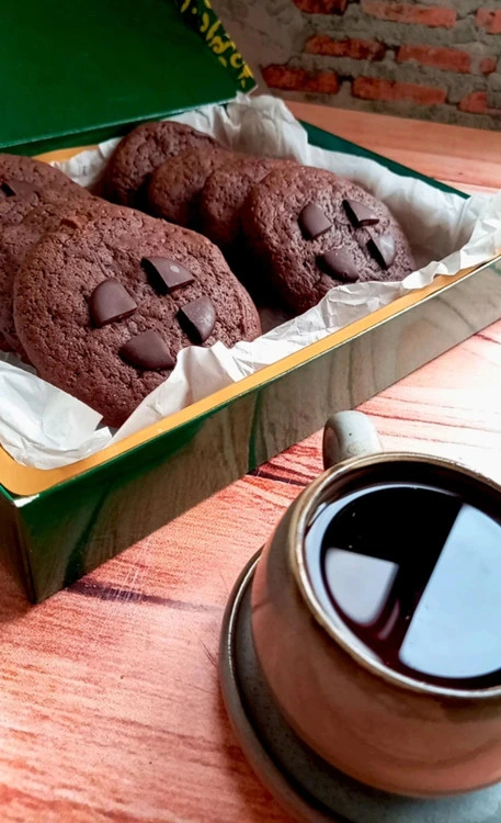 کوکی شکلاتی ۳۰ گرمی در بسته های ۱۰ تایی