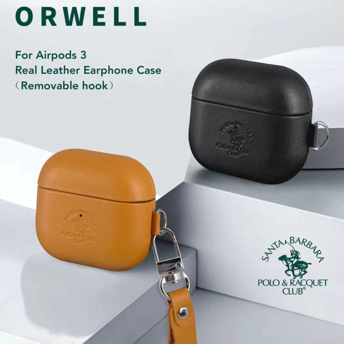 کيس ايرپادز چرمی POLO پولو Orell Genuine Leather Airpods