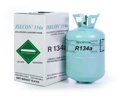 کپسول 13.6 کیلوگرمی گاز مبرد R-134a برند آبسکون ISECON