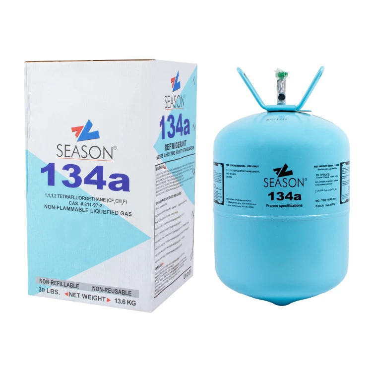 کپسول 13.6 کیلوگرمی گاز مبرد R-134a برند سیزن عربستان Season