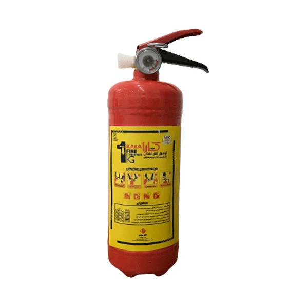 کپسول آتشنشانی استاندارد کارا مدل 002 وزن یک کیلوگرم*197