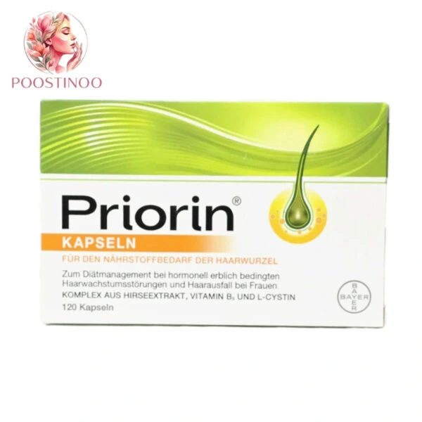 کپسول تقویت مو پریورین Priorin بایر | مکمل جلوگیری از ریزش مو 120 عددی