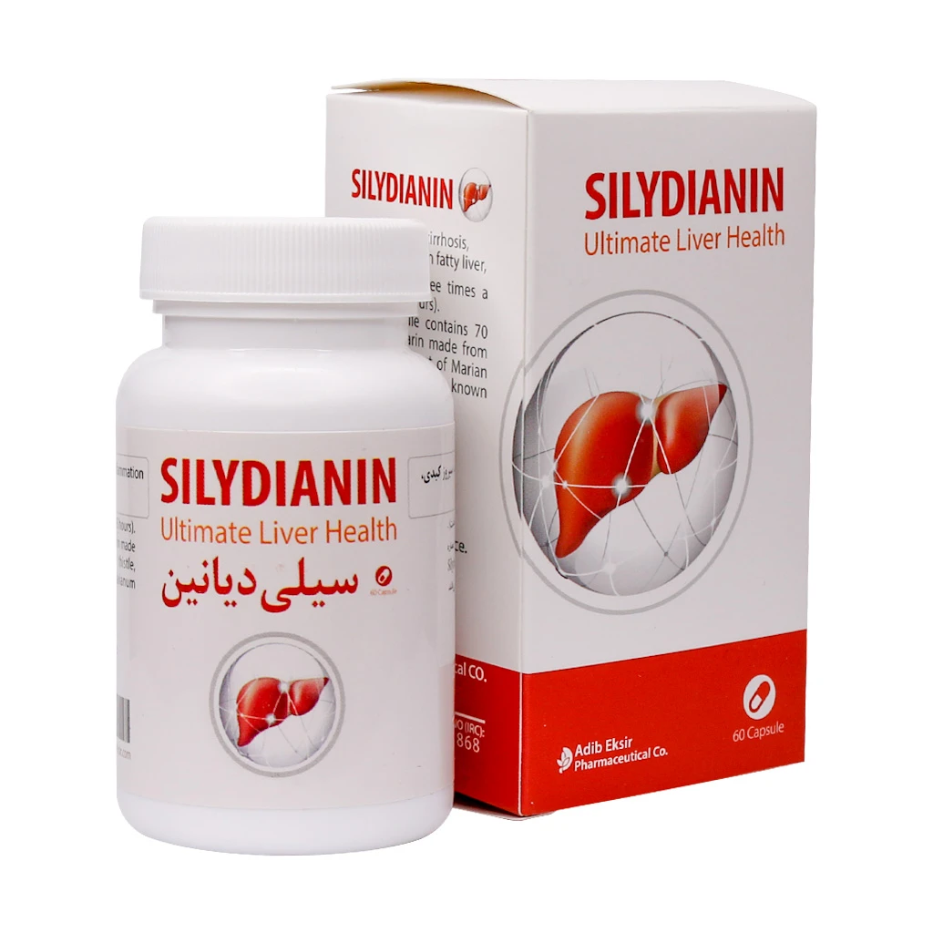 کپسول سیلی دیانین ادیب اکسیر 60 عدد