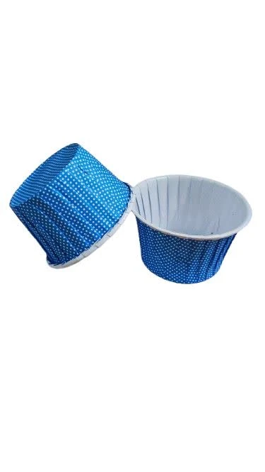 کپسول کاپ کیک مافین کرکره ای آبی