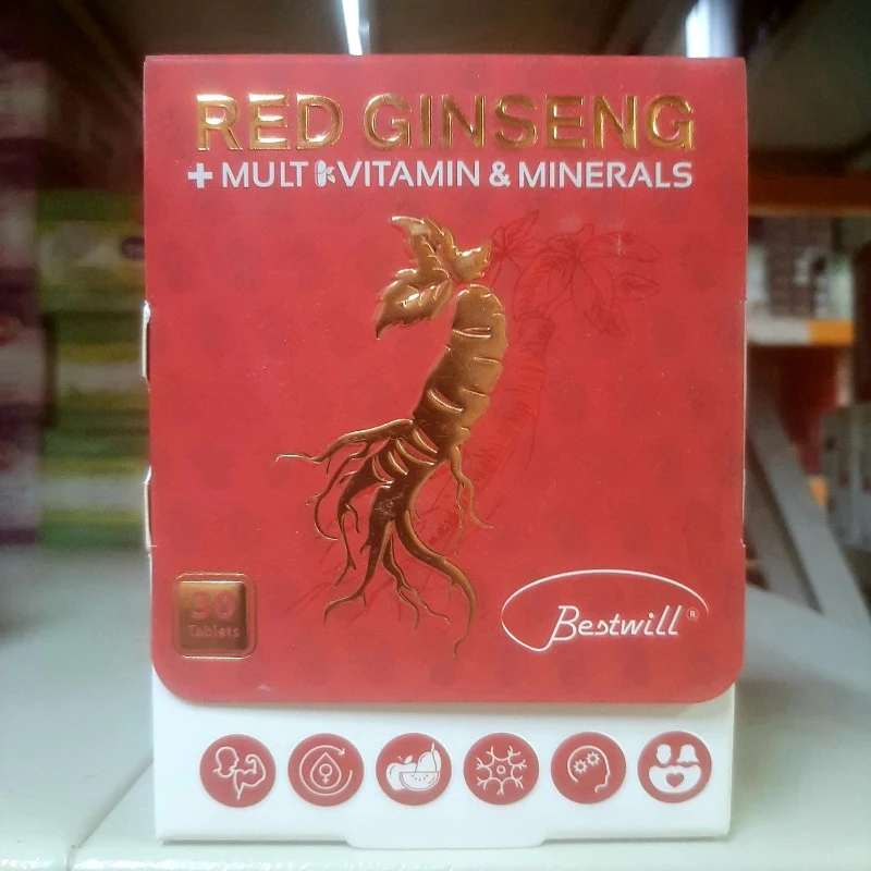 کپسول گیاهی رد جنسینگ + مولتی مینرال اکسیرآفرین ، تقویت قوای جنسی
