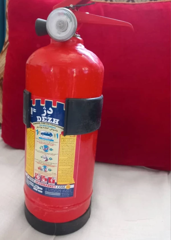 کپسول ۱ کیلویی پودر و گاز خودرویی