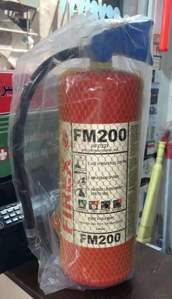 کپسول ۶ کیلویی fm200 دستی