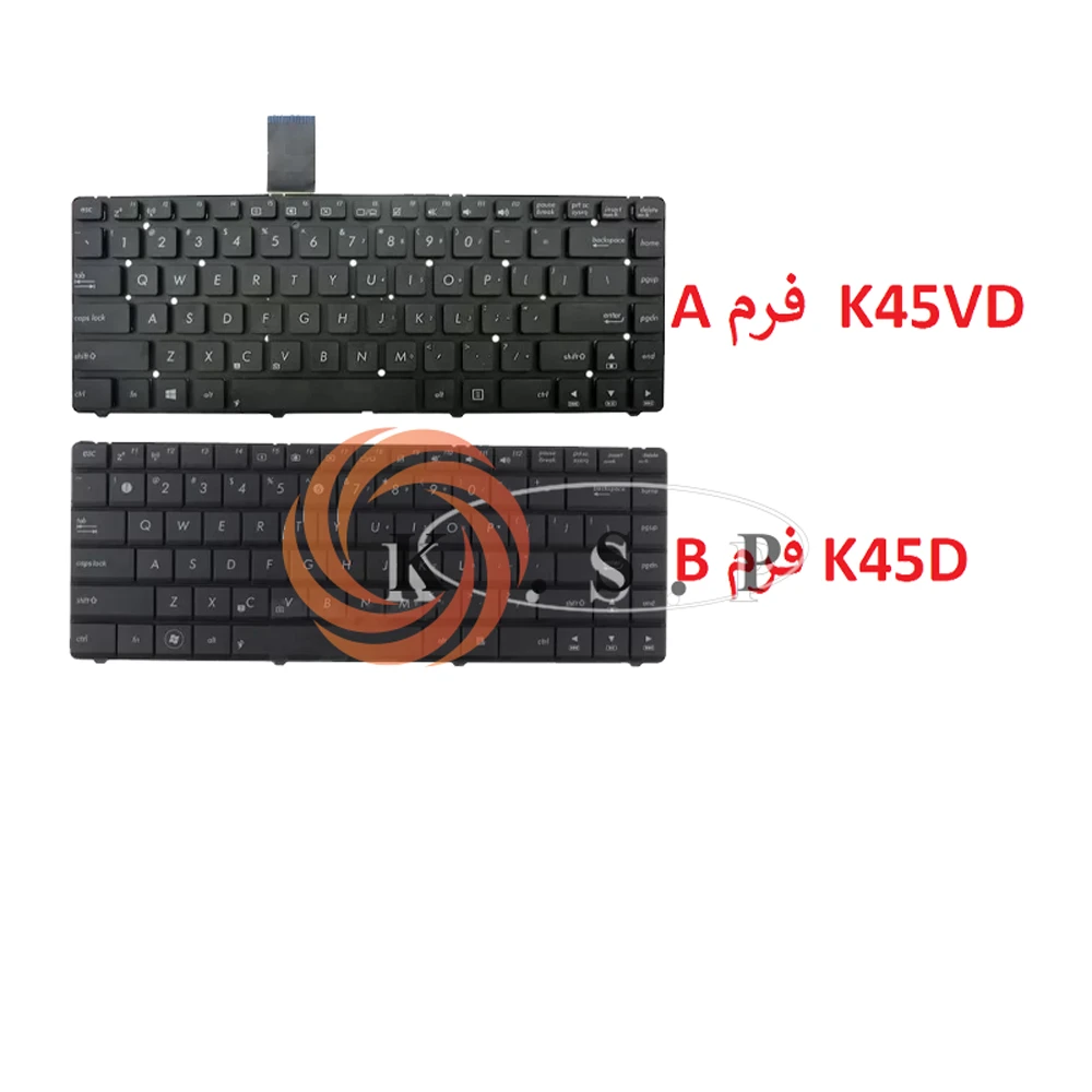 کیبرد لپ تاپ ایسوس Keyboard Asus K45