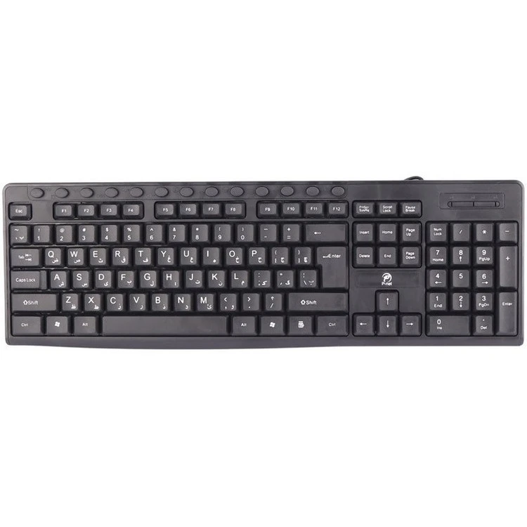 کیبورد با سیم پی نت مدل KB-1600